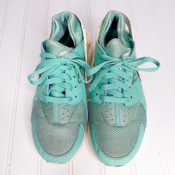 Huarache Run Sparkle GS 'Tropical Twist' Women's Running Shoe F240 - Picture 6 of 14